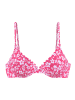 Vivance by Lascana Bügel-Bikini-Top in neonpink-weiß