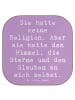 Mr. & Mrs. Panda Glasuntersetzer Spruch Himmel und Freude mit Sp... in Lavendeltraum
