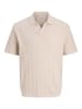 Jack & Jones Gestricktes Polo in Moonbeam