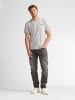 Petrol Industries Meliertes T-Shirt irving in Weiß