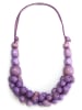 collezione alessandro Kurze Kette " Bea " in violett