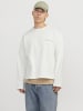 Jack & Jones Sweatshirt in Cloud Dancer