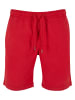 Urban Classics Sweat Shorts in cityred