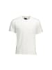 La Martina Weiß Baumwolle Herren T-Shirt