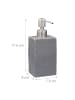 relaxdays 2 x Seifenspender in Grau - 0,2 l