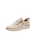 Jana Sneaker aus Leder Beige