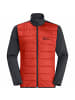 Jack Wolfskin Jacke Glaabach 3in1 in Fire Red