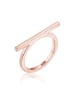 Elli Ring 925 Sterling Silber Geo in Rosegold