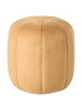 Beliani Pouf SELBY in Gelb - (W) 40 x (H) 46 x (L) 40 cm