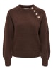ONLY Strickpullover in Shaved Chocolate