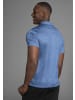 Bruno Banani Poloshirt in blau meliert