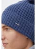 Finn Flare Strickmütze Classic in grey-blue