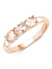 Rafaela Donata Ring Sterling Silber rosévergoldet Morganit rosa in roségold