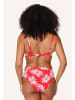 Linga Dore Linga Dore Bikini top in Leaf stripe