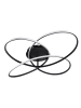 Globo lighting Deckenleuchte "PANDA" in black