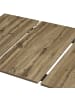 B&D Home Ausziehtisch JONTE in Natureiche - (B)80-120 x (H)76 x (T)80 cm