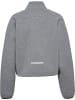 Hummel Trainingsjacke "Tech Fleece Boxy Half Zip" in Grau