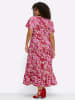 sheego by Joe Browns Kleid in erdbeere-pink-gemustert
