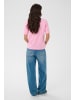 Kaffe T-Shirt kurzarm KAcherie Regular fit in Pink Frosting