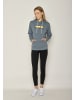 GreenBomb Hoodie Nature Sunset Sail in Altes Blau