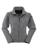 Maul Sport Strickfleecejacke Brixen in Hellgrau