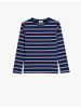 KOTON T-shirt in Marineblau Gestreift