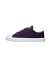 ethletic Sneaker Trainer White Cap Lo Cut in grape velvet just white
