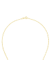Amor Kette mit Anhänger Gold 375/9 ct in Blau