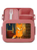 Mr. & Mrs. Panda MEPAL Bentobox Fuchs Lord Design ohne Spruch in Rot Pastell