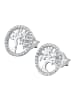 LOTUS silver Lebensbaum Ohrringe 925 Sterling Silber Ohrstecker