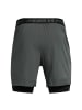 Under Armour Vanish Woven 2-in-1 Shorts in Grau