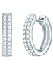 Rafaela Donata Creolen aus Sterling Silber mit Zirkonia in silber