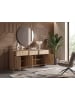 FineBuy Sideboard in Braun / MDF / 155x40x76