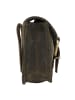 Greenburry Vintage Gürteltasche Leder 13 cm in olive