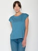 GreenBomb Timid Basic in Tide Stripes