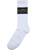 Urban Classics Socken in white/black/frozenyellow
