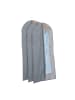 relaxdays 3 x Kleidersack in Grau/ Transparent - (B)58 x (H)135 cm
