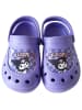 Hello Kitty Hello Kitty Clogs Kuromi kariert Sandalen Pantoletten Hausschuhe in lila