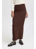 b. young BYPARRIN LONG SKIRT - JERSEY Straight fit in Coffee Bean