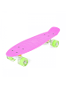 Byox Kinder Skateboard Spice LED in rosa