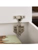 SoBuy Rollcontainer in Reinweiß - (W) 38 x (H) 61 x (L) 70 cm