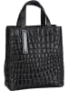 LIEBESKIND BERLIN Handtasche Paper Bag S20 Croco in Black