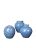 Broste Copenhagen Vase Ingrid in Insignia Blue | Weiß