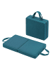 relaxdays Kniekissen in Dunkelgrün - (B)61 x (H)6 x (T)34 cm