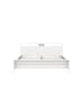 ebuy24 Bett Next Weiß 191 x 225 cm