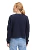 BETTY & CO Strick-Cardigan ohne Verschluss in Navy Blue