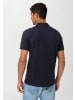 Hessnatur Premium-Zwirn Poloshirt in marine