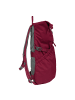 BAAGL Rucksack Roll in Rot Burgundy - 26x53x20cm