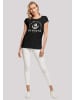 F4NT4STIC T-Shirt Go North Knut Jan Hamburg Knut Jan Hamburg in schwarz