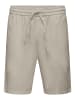 Only&Sons Leichte Stoff Shorts Bermuda Hose ONSLINUS in Beige